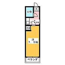 第2岐阜県ビル  ｜ 岐阜県岐阜市薮田南１丁目（賃貸マンション1K・7階・25.85㎡） その2