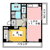 サンハイムＵ．Ｓ．イ－スト  ｜ 岐阜県岐阜市茜部菱野３丁目（賃貸マンション1LDK・2階・41.50㎡） その2