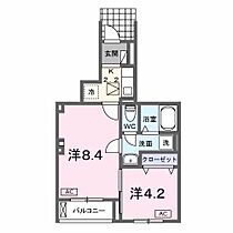 リラ  ｜ 岐阜県岐阜市今嶺４丁目4番地8（賃貸アパート2K・1階・35.23㎡） その2