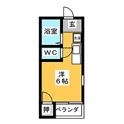 間取図画像 ワンルーム