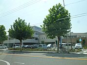 病院「加納渡辺病院まで480m」