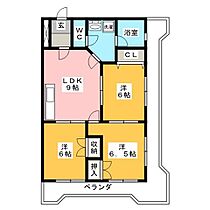 ソレイユオブサ  ｜ 岐阜県岐阜市雄総桜町４丁目（賃貸マンション3LDK・2階・61.12㎡） その2