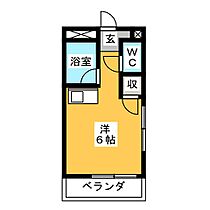 コーポ上土居  ｜ 岐阜県岐阜市上土居４丁目（賃貸マンション1R・1階・17.98㎡） その2