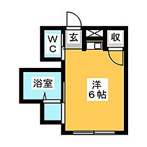 モンパオ21　北棟  ｜ 岐阜県岐阜市菅生１丁目（賃貸アパート1R・2階・19.02㎡） その2