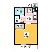 アクティ三田　西棟  ｜ 岐阜県岐阜市三田洞（賃貸マンション1K・2階・22.68㎡） その2