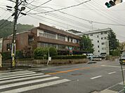 病院「岐北厚生病院まで1700m」