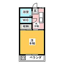 ユタカエイト  ｜ 岐阜県岐阜市古市場（賃貸アパート1K・1階・23.20㎡） その2