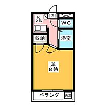 ドゥーアバンス  ｜ 岐阜県岐阜市黒野（賃貸マンション1K・3階・23.70㎡） その2