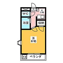 ドゥーアバンス  ｜ 岐阜県岐阜市黒野（賃貸マンション1K・1階・23.70㎡） その2