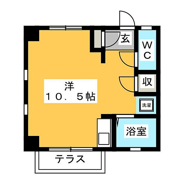 パラッツオ・ＯＨＮＯ ｜岐阜県岐阜市八代３丁目(賃貸マンション1R・1階・28.75㎡)の写真 その2