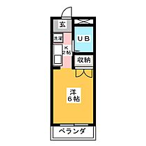 ＴＯ・ＢＥＧＩＮ　1  ｜ 岐阜県岐阜市黒野（賃貸マンション1R・3階・19.80㎡） その2