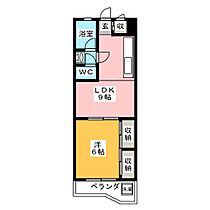 ノエル  ｜ 岐阜県岐阜市太郎丸向良（賃貸マンション1LDK・4階・37.44㎡） その2