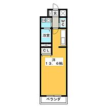 プリムローズ  ｜ 岐阜県岐阜市若竹町１丁目（賃貸マンション1R・8階・33.89㎡） その2