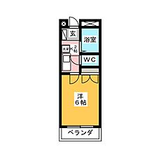 Ｇ・ビレッジ北島  ｜ 岐阜県岐阜市北島１丁目（賃貸マンション1K・1階・20.29㎡） その2