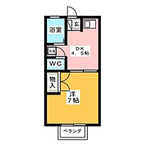 アメニティ10  ｜ 岐阜県岐阜市北島２丁目（賃貸アパート1DK・1階・25.92㎡） その2