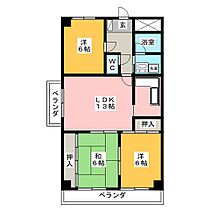 スクエア25  ｜ 岐阜県岐阜市小野１丁目（賃貸マンション3LDK・5階・70.17㎡） その2