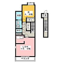 フィオーレ  ｜ 岐阜県岐阜市大福町９丁目（賃貸アパート1LDK・2階・42.89㎡） その2