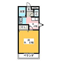 メゾン・ド・ビジュ  ｜ 岐阜県岐阜市黒野（賃貸マンション1K・3階・30.34㎡） その2