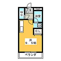 エスポワールＴ・Ｒ・Ｈ  ｜ 岐阜県岐阜市正木（賃貸マンション1R・1階・24.75㎡） その2