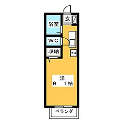 間取図画像 ワンルーム
