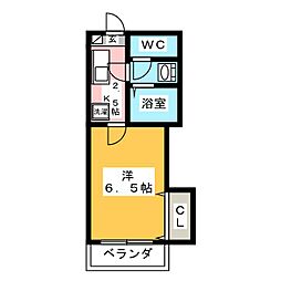 間取図画像 1K