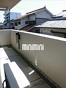 南向きのベランダです