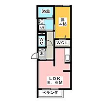 ＧＲＡＮＤ　ＭＡＩＳＯＮ　ＧＩＦＵ（グランメゾンギフ）  ｜ 岐阜県岐阜市一松道２丁目（賃貸アパート1LDK・1階・33.81㎡） その2