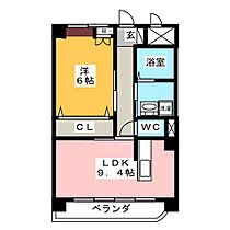 Ｔ’ｓ　ｉｏｒｉ  ｜ 岐阜県岐阜市庵町（賃貸マンション1LDK・7階・40.02㎡） その2