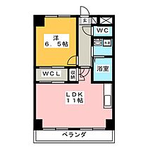 Ｙ’ｓ　Ｓｔａｇｅ　Ｗａｋａｍｉｙａ  ｜ 岐阜県岐阜市若宮町８丁目（賃貸マンション1LDK・5階・43.68㎡） その2