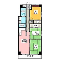 グランコート21  ｜ 岐阜県岐阜市光明町２丁目（賃貸マンション3LDK・6階・64.50㎡） その2