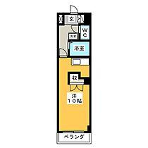 エステート柳原  ｜ 岐阜県岐阜市切通３丁目（賃貸マンション1R・4階・27.27㎡） その2