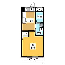 Ｐｉｃａｓｓｏ  ｜ 岐阜県岐阜市六条東２丁目（賃貸マンション1K・3階・28.10㎡） その2