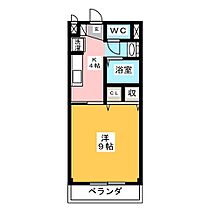 ナカノハイツ  ｜ 岐阜県岐阜市本荘中ノ町３丁目（賃貸マンション1K・2階・29.81㎡） その2