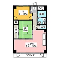 ＣＡＳＡ本郷  ｜ 岐阜県岐阜市本郷町５丁目（賃貸マンション2LDK・3階・55.06㎡） その2