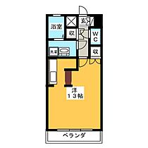 パセール青柳  ｜ 岐阜県岐阜市青柳町５丁目（賃貸マンション1R・4階・33.36㎡） その2