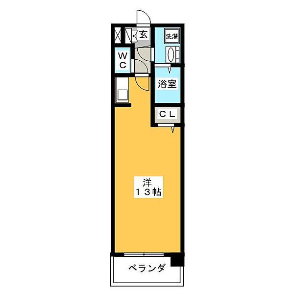 スパークル ｜岐阜県岐阜市加納栄町通２丁目(賃貸マンション1R・2階・31.52㎡)の写真 その2