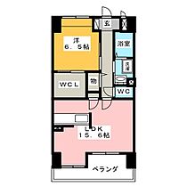 シャンテ岐阜  ｜ 岐阜県岐阜市入舟町１丁目（賃貸マンション1LDK・6階・55.00㎡） その2