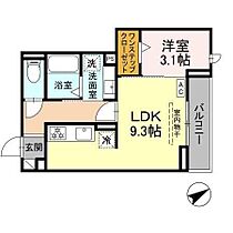 Ｒｕｅ加納本町  ｜ 岐阜県岐阜市加納本町２丁目（賃貸アパート1LDK・2階・33.67㎡） その2