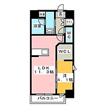 ＲＩＴＺ－ＫＡＮＯ  ｜ 岐阜県岐阜市加納本町５丁目（賃貸マンション1LDK・3階・40.48㎡） その2