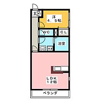 絆  ｜ 岐阜県岐阜市水海道３丁目（賃貸アパート1LDK・1階・43.45㎡） その2