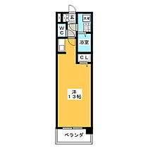 スパークル  ｜ 岐阜県岐阜市加納栄町通２丁目（賃貸マンション1R・5階・31.52㎡） その2