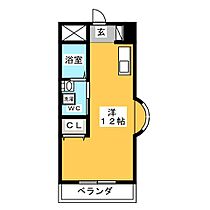 Ｐｉｃａｓｓｏ  ｜ 岐阜県岐阜市六条東２丁目（賃貸マンション1R・3階・28.10㎡） その2