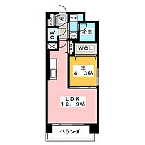 バンディエラ  ｜ 岐阜県岐阜市加納本町９丁目（賃貸マンション1LDK・1階・42.71㎡） その2