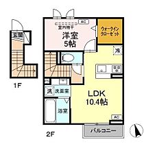 Ｃａｓａ　ａｒｃａ  ｜ 岐阜県岐阜市加納鉄砲町３丁目（賃貸アパート1LDK・2階・44.26㎡） その2