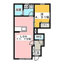 リーブルファイン領下  ｜ 岐阜県岐阜市領下５丁目（賃貸アパート1LDK・1階・38.31㎡） その2