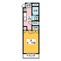 ハウス サンポケット  ｜ 岐阜県岐阜市天池２丁目（賃貸マンション1K・2階・27.00㎡） その2