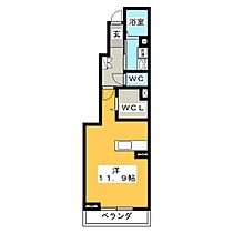 フロレシア  ｜ 岐阜県岐阜市東中島２丁目（賃貸アパート1R・1階・32.94㎡） その2