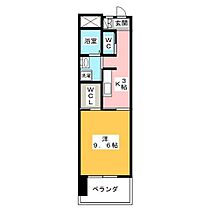 リバーズマンション長住  ｜ 岐阜県岐阜市長住町１丁目（賃貸マンション1K・4階・37.46㎡） その2