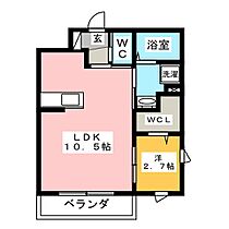 メゾン加納栄町通Ｃ  ｜ 岐阜県岐阜市加納栄町通４丁目（賃貸マンション1LDK・2階・34.05㎡） その2