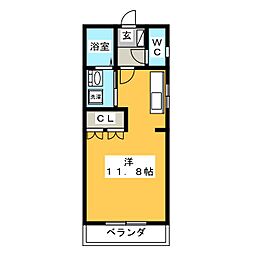 間取図画像 ワンルーム